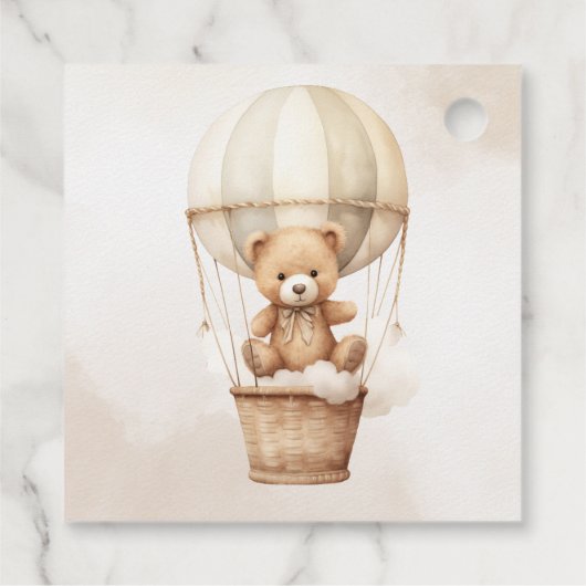 Étiquettes Cadeau Nous pouvons attendre Boho Baby shower neutre genr (Dos)