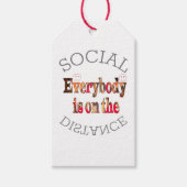 Étiquettes-cadeau Nous survivrons à COVID-19 : Un message de résilie (Devant)