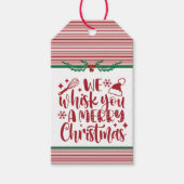 Étiquettes-cadeau Nous vous balançons un joyeux Noël Pop By (Devant)