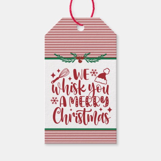 Étiquettes-cadeau Nous vous balançons un joyeux Noël Pop By (Devant)