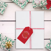 Étiquettes-cadeau Nous vous souhaitons un joyeux Noël Nom personnali