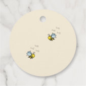 Étiquettes Cadeau Nouveau thème de douche Mama-to-bee (Dos)