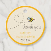 Étiquettes Cadeau Nouveau thème de douche Mama-to-bee (Devant)