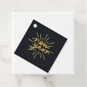 Étiquettes Cadeau Nouvel An (En situation)