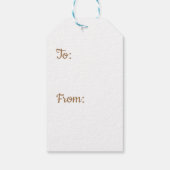 Étiquettes-cadeau Nouvel An Bébé (Dos)