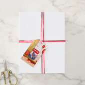 Étiquettes-cadeau Nouvel An chinois du Dragon 2024 Lanterns GT (Avec de la ficelle)