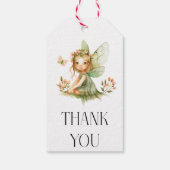 Étiquettes-cadeau Nouvel anniversaire de la fée mignonne (Dos)