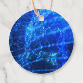 Étiquettes Cadeau Nouvel anniversaire de la fête de la piscine de Ne (Dos)