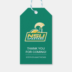 Étiquettes-cadeau NSU Spartans Diplômé