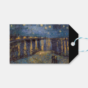Étiquettes-cadeau Nuit étoilée sur le Rhône par Vincent Van Gogh