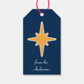 Étiquettes-cadeau Nuit silencieuse Ange de Noël (Dos)