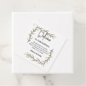 Étiquettes Cadeau Nuptiaux Merci (En situation)