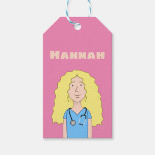 Étiquettes-cadeau Nurse