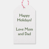 Étiquettes-cadeau Nutcracker - Balises cadeaux (Dos)