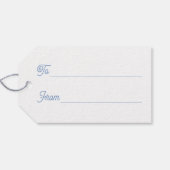 Étiquettes-cadeau Nutcracker Ballet Joyeux Noël (Dos (Horizontal))