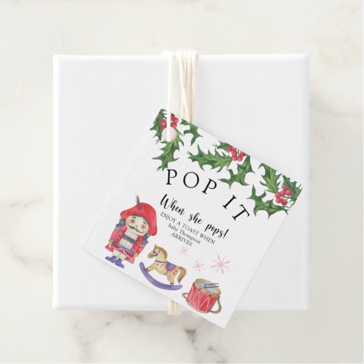 Étiquettes Cadeau Nutcracker - Pop it! (En situation)