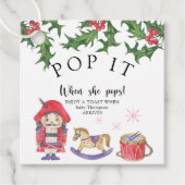Étiquettes Cadeau Nutcracker - Pop it! (Devant)