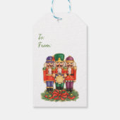 Étiquettes-cadeau Nutcrackers (Dos)