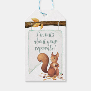 Étiquettes-cadeau Nuts sur vos références