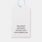 Étiquettes-cadeau Nuts sur vos références (Dos)