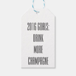 Étiquettes-cadeau NYE Champagne Tags