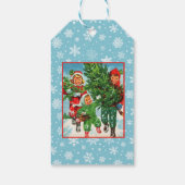 Étiquettes-cadeau Obtenir l'arbre de Noël (Dos)