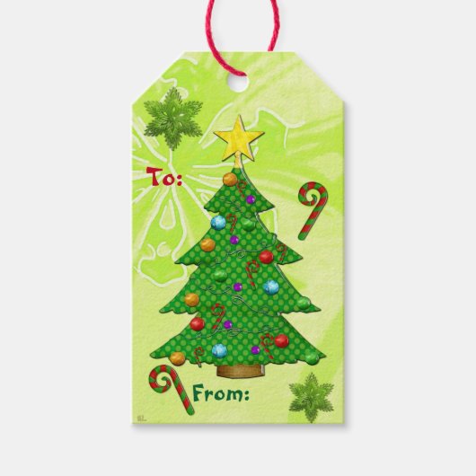 Étiquettes-cadeau Occasions Joyeuses Whimsey De et vers (Devant)