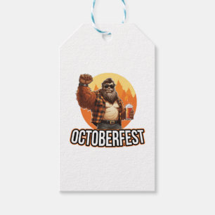 Étiquettes-cadeau Octoberfest Bigfoot