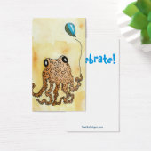Étiquettes Cadeau Octopus & Balloon (Bureau)