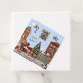Étiquettes Cadeau Ode to the Nutcracker Ballet Blue (En situation)