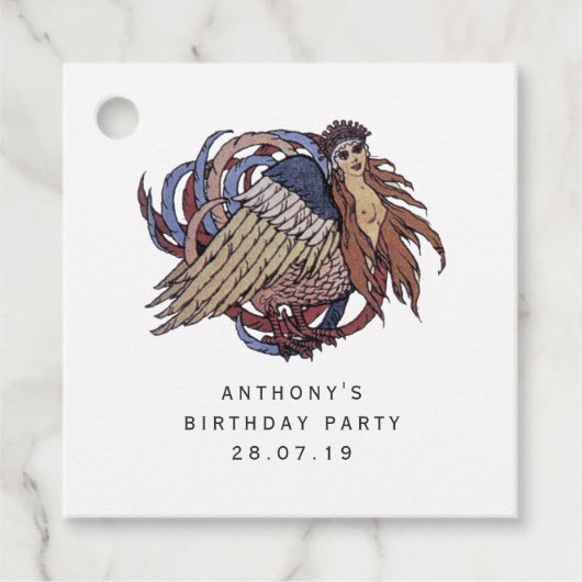 Étiquettes Cadeau Odyssey (Devant)