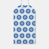 Étiquettes-cadeau Oeil mal grec dans la clé grecque (Devant)