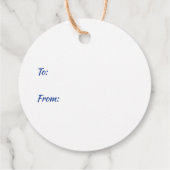 Étiquettes Cadeau Oeil mal grec du coeur (Dos)