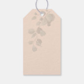 Étiquettes-cadeau Oh cerf baby shower merci cadeau (Dos)