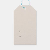 Étiquettes-cadeau Oh cerf ! Joyeux Noël (Dos)