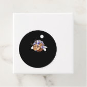 Étiquettes Cadeau Oh Cerf Style Minimaliste Propre (En situation)
