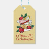 Étiquettes-cadeau Oh Christmas Tea ! (Devant)