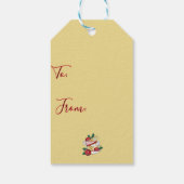 Étiquettes-cadeau Oh Christmas Tea ! (Dos)