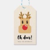 Étiquettes-cadeau Oh Deer Christmas (Devant)