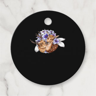 Étiquettes Cadeau Oh Deer Clean Minimal Style