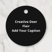 Étiquettes Cadeau Oh Deer Creative Style (Dos)