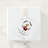 Étiquettes Cadeau Oh Deer Hiver Merci de verdure (En situation)