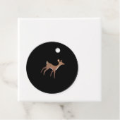 Étiquettes Cadeau Oh Deer Me Whimsical Creative Design (En situation)