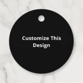 Étiquettes Cadeau Oh Deer Minimal Aesthetic (Dos)