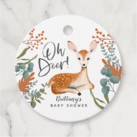Oh Deer Rustic Fall Baby shower boisé
