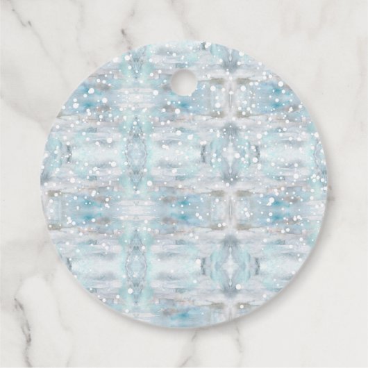 Étiquettes Cadeau Oh Deer Woodland Animaux Winter Boy Baby shower (Dos)