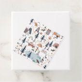 Étiquettes Cadeau Oh mon garçon, Aventure Attend, Bleu (En situation)