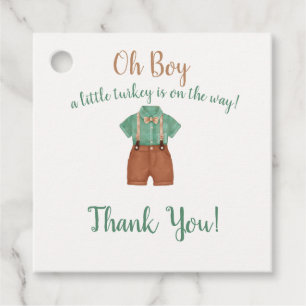 Étiquettes Cadeau Oh mon petit Baby shower de Turquie