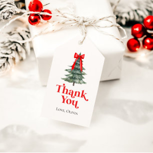 Étiquettes-cadeau Oh Quel Arbre de Noël Amusant 1er Anniversaire