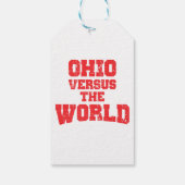 ÉTIQUETTES-CADEAU OHIO CONTRE LE MONDE (Dos)